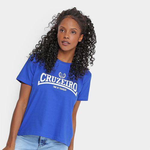 Assistência Técnica, SAC e Garantia do produto Camiseta Cruzeiro Time de Tradição Feminina