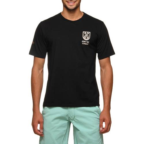 Assistência Técnica, SAC e Garantia do produto Camiseta Mr. Kitsch Gola Careca Preto P