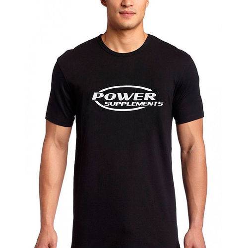 Assistência Técnica, SAC e Garantia do produto Camiseta Power Supplments Preta Musculação Treino