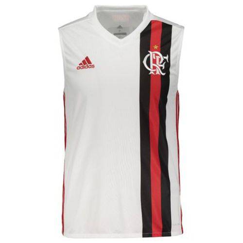 Assistência Técnica, SAC e Garantia do produto Camiseta Regata Flamengo Adidas II Branca 2017 - P