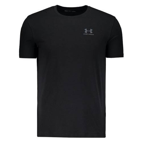 Assistência Técnica, SAC e Garantia do produto Camiseta Under Armour Left Chest Preta Preto M