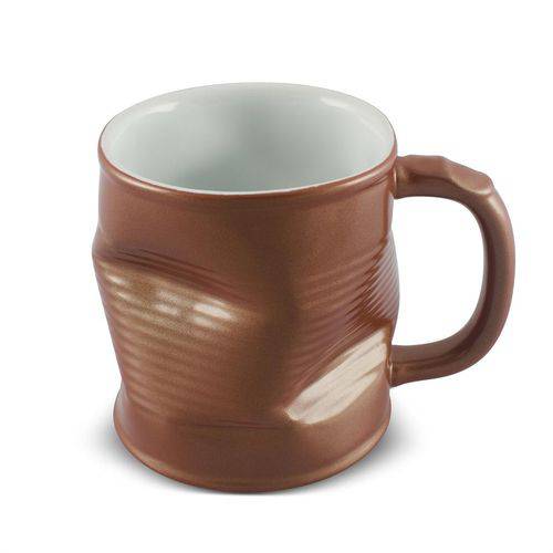 Assistência Técnica, SAC e Garantia do produto Caneca 320ml Lata Amassada Cobre Mondoceram Gourmet