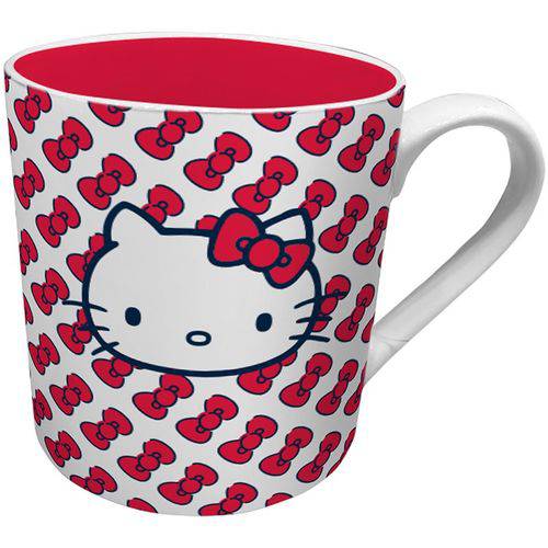 Assistência Técnica, SAC e Garantia do produto Caneca Hello Kitty Little Laces 300ml - Urban - Branco / Rosa