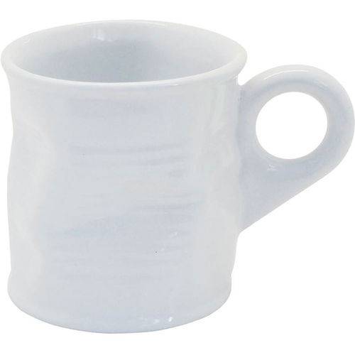 Assistência Técnica, SAC e Garantia do produto Caneca Lata Amassada 70ml– Mondoceram Gourmet - Branco