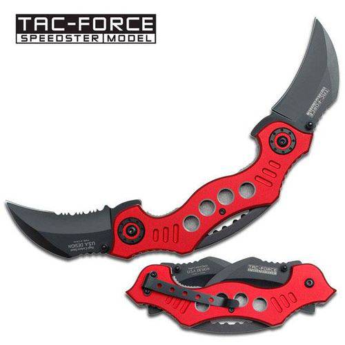 Assistência Técnica, SAC e Garantia do produto Canivete Karambit de Lâmina Dupla e Abertura Assistida com Talas de Alumínio Master Cutlery