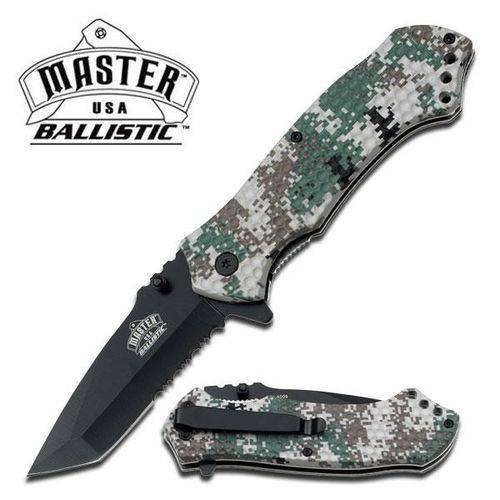 Assistência Técnica, SAC e Garantia do produto Canivete Serrilhado Tala Digi Camo Texturizada com Abertura Assistida Master Cutlery