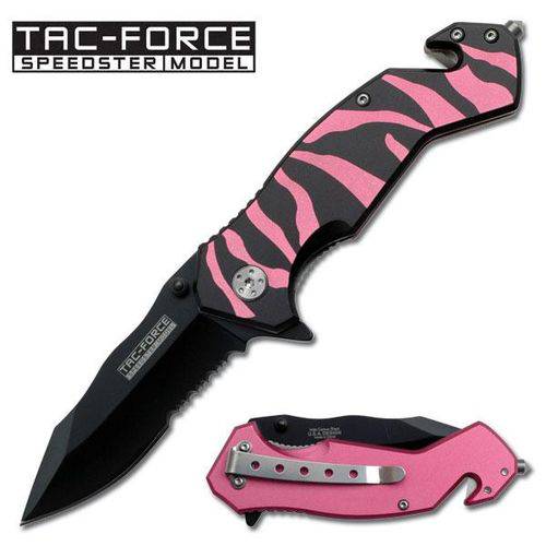 Assistência Técnica, SAC e Garantia do produto Canivete Serrilhado Tala Pink Camo Master Cutlery