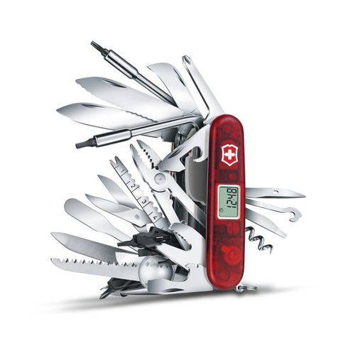 Assistência Técnica, SAC e Garantia do produto Canivete Suíço Victorinox Swisschamp Xavt 83 Funções - 1.6795.XAVT