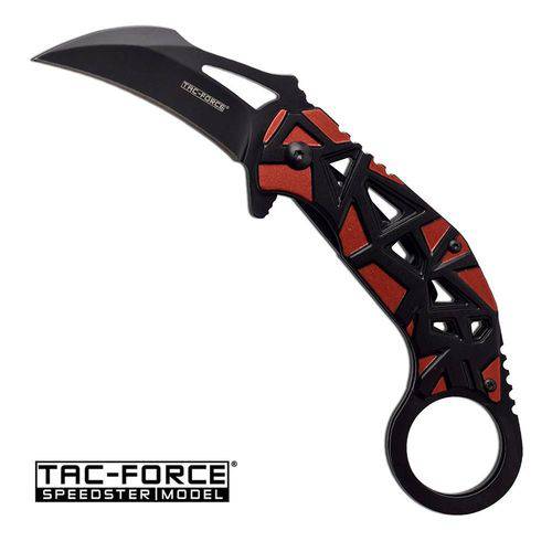 Assistência Técnica, SAC e Garantia do produto Canivete Tac-force Karambit Vermelho com Abertura Assistida Master Cutlery