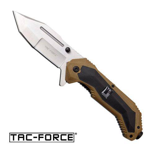 Assistência Técnica, SAC e Garantia do produto Canivete Tac-force Tan com Abertura Assistida Master Cutlery