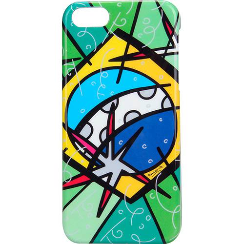 Assistência Técnica, SAC e Garantia do produto Capa Brazil Today para IPhone 5 Policarbonato Romero Britto