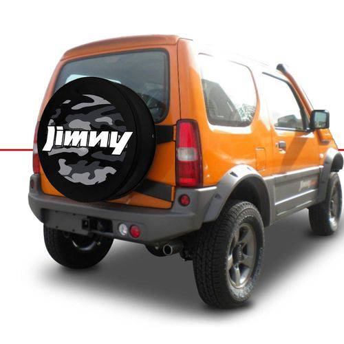 Assistência Técnica, SAC e Garantia do produto Capa de Estepe Camuflada Jimny 4sport 4work 2008 à 2014 Aro 15 e 16 Polegadas com Cadeado