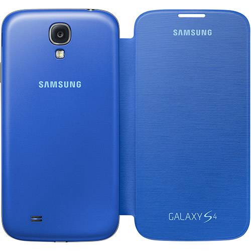 Assistência Técnica, SAC e Garantia do produto Capa Flip Cover Samsung Galaxy S4 Azul Clara