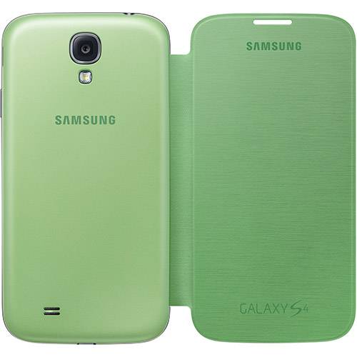 Assistência Técnica, SAC e Garantia do produto Capa Flip Cover Samsung Galaxy S4 Verde