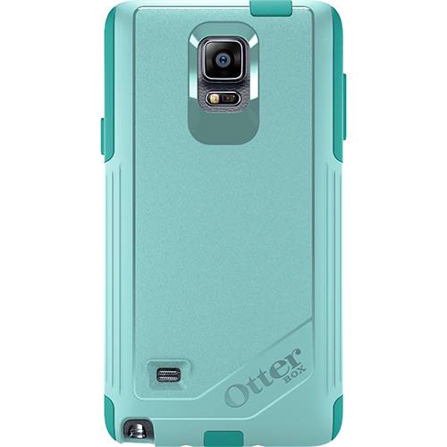 Assistência Técnica, SAC e Garantia do produto Capa para Celular Galaxy Note 4 Verde Água com Película Commuter - Otterbox