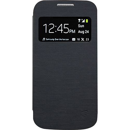 Assistência Técnica, SAC e Garantia do produto Capa para Celular para Galaxy S4 Mini em Acrílico Flip Cover com S View Preta - Driftin