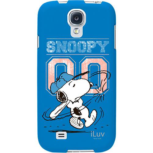 Assistência Técnica, SAC e Garantia do produto Capa para Celular para Galaxy S4 Snoopy Series Harshell de Plástico Rígido Azul ILuv
