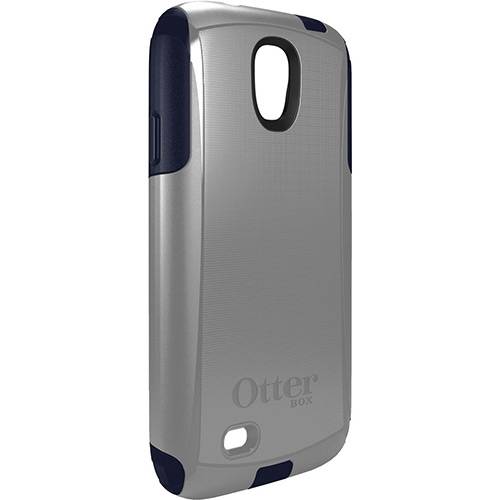 Assistência Técnica, SAC e Garantia do produto Capa para Celular Samsung Galaxy S4 Commuter Cinza com Detalhe Azul + Película - Otterbox