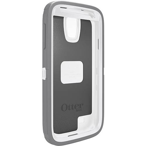 Assistência Técnica, SAC e Garantia do produto Capa para Galaxy S4 Defender em Silicone Cinza e Branco - Otterbox