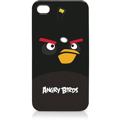 Assistência Técnica, SAC e Garantia do produto Capa para IPhone 4 - Bomb Bird - Preta - Angry Birds