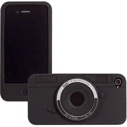 Assistência Técnica, SAC e Garantia do produto Capa para Iphone 4 e 4S Divertida Câmera Silicone - Uatt?