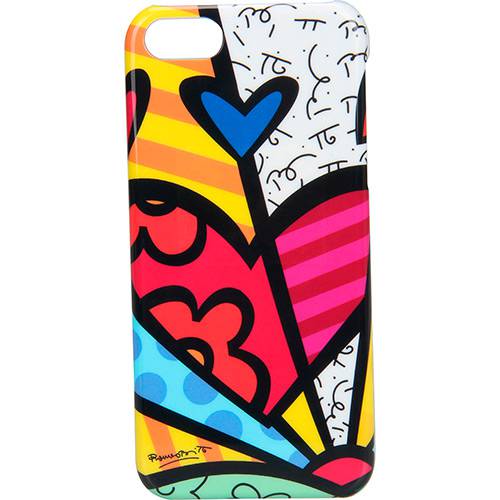 Assistência Técnica, SAC e Garantia do produto Capa para IPhone 5 a New Day em Policarbonato Romero Britto