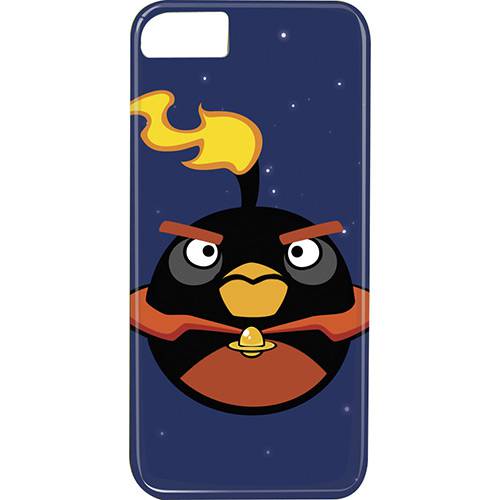 Assistência Técnica, SAC e Garantia do produto Capa para IPhone 5 Angry Birds Space Fire Bomb Bird ICAS502G - Gear4