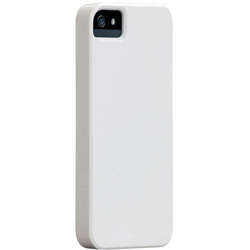 Assistência Técnica, SAC e Garantia do produto Capa para IPhone 5 Barely There Plástico Rígido Branca Case Mate