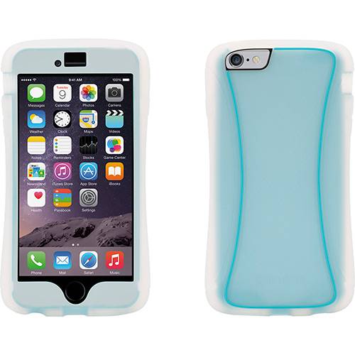 Assistência Técnica, SAC e Garantia do produto Capa para IPhone 6 Plástico Azul/Transparente - Griffin