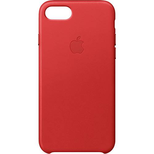 Assistência Técnica, SAC e Garantia do produto Capa para IPhone 7 em Couro Vermelha - Apple