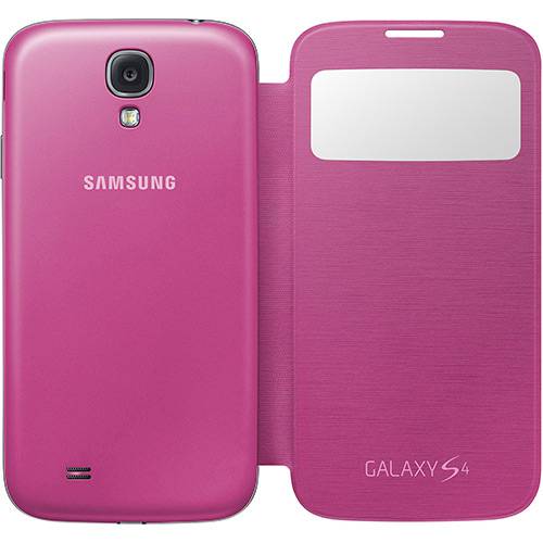 Assistência Técnica, SAC e Garantia do produto Capa para Samsung Galaxy S4 S View Cover Pink
