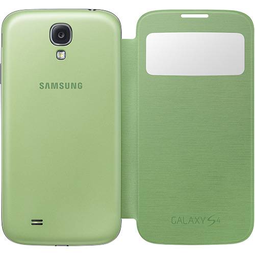 Assistência Técnica, SAC e Garantia do produto Capa para Samsung Galaxy S4 S View Cover Verde
