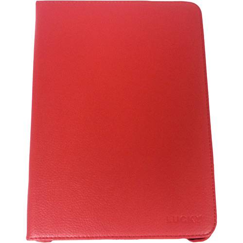 Assistência Técnica, SAC e Garantia do produto Capa para Tablet Samsung 10.1' T520 Galaxy Tab Pro Giratória Vermelha - Full Delta