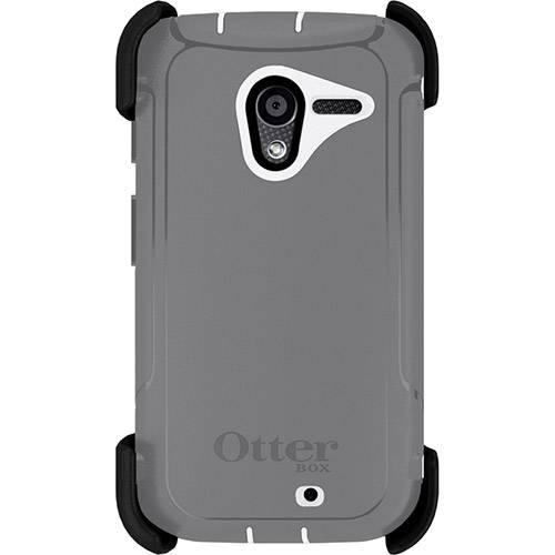 Assistência Técnica, SAC e Garantia do produto Capa Protetora Defender Cinza com Detalhe Branco Moto X