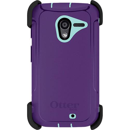 Assistência Técnica, SAC e Garantia do produto Capa Protetora Defender Roxa com Detalhe Azul Moto X