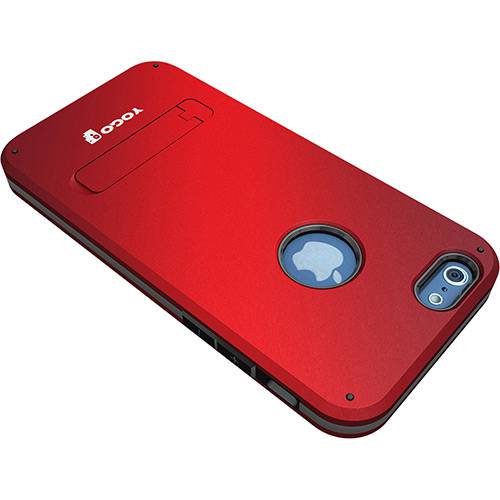 Assistência Técnica, SAC e Garantia do produto Capa Protetora 3 em 1 para IPhone 6 Vermelho - Yogo