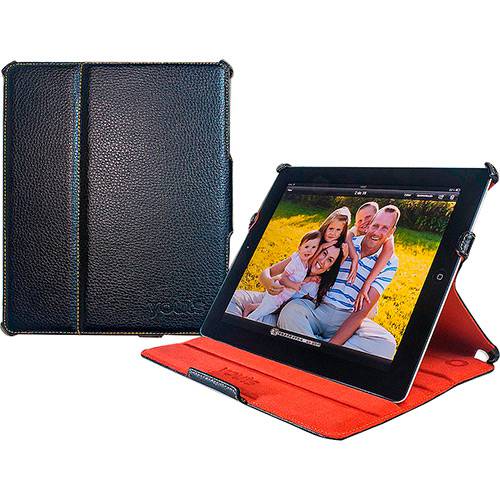 Assistência Técnica, SAC e Garantia do produto Capa Protetora para IPad 2 Youts Ileadher Multifunção Couro