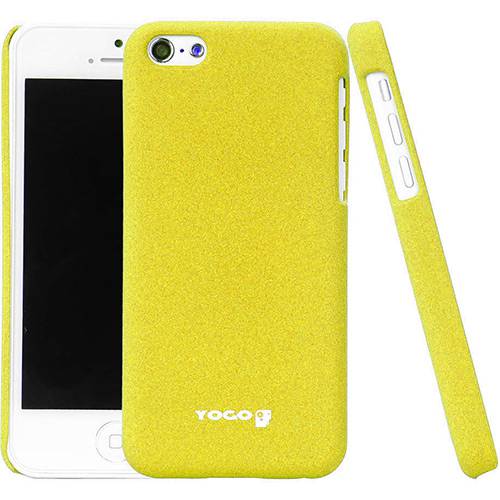 Assistência Técnica, SAC e Garantia do produto Capa Protetora para IPhone 5C Sand Amarela - Yogo