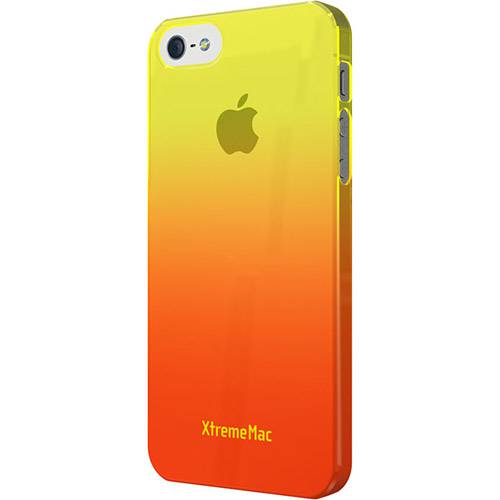 Assistência Técnica, SAC e Garantia do produto Capa Rígida Xtrememac para IPhone 5 Fade Laranja e Amarela