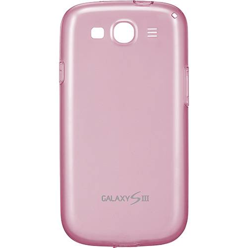 Assistência Técnica, SAC e Garantia do produto Capa Samsung Protetora TPU Galaxy SIII Pink