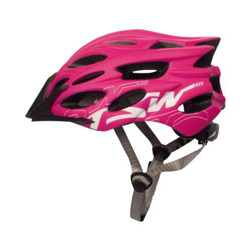 Assistência Técnica, SAC e Garantia do produto Capacete Elite Fosco Tsw Rosa e Branco para Ciclismo Mtb Tamanho 57 a 60 Cm com Regulagem