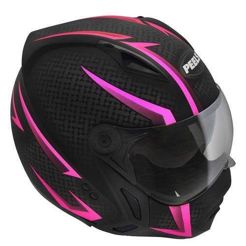 Assistência Técnica, SAC e Garantia do produto Capacete Peels Mirage Storm Preto Fosco/Rosa