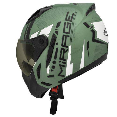 Assistência Técnica, SAC e Garantia do produto Capacete Peels Mirage Techride Verde Militar Fosco/preto