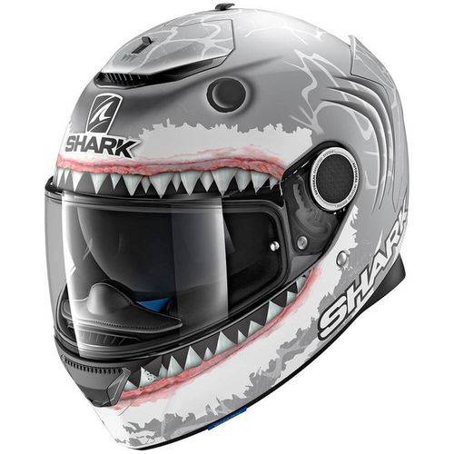 Assistência Técnica, SAC e Garantia do produto Capacete Shark Spartan Lorenzo White Shark Fosco