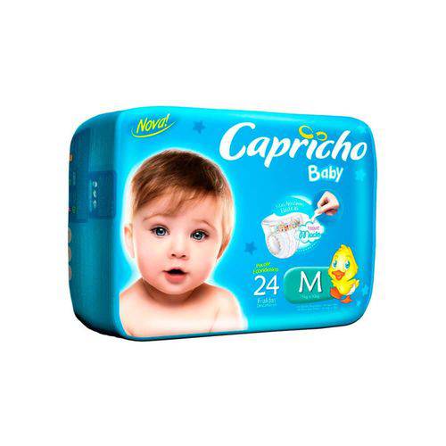Assistência Técnica, SAC e Garantia do produto Capricho Baby Prática Fralda Infantil M C/24