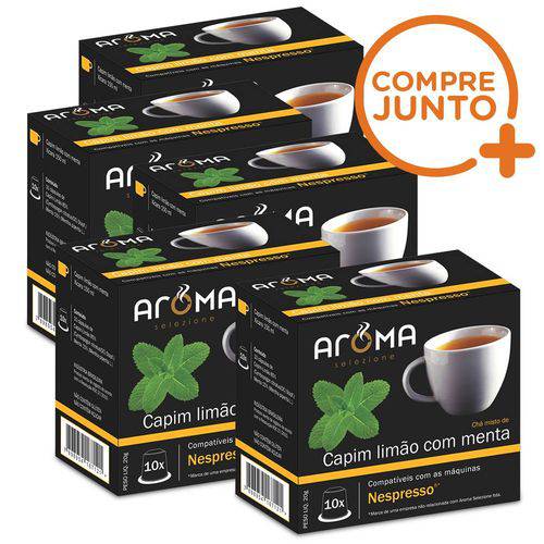 Assistência Técnica, SAC e Garantia do produto Cápsulas de Chá Capim-Limão com Menta Aroma Selezione - 50 Unidades