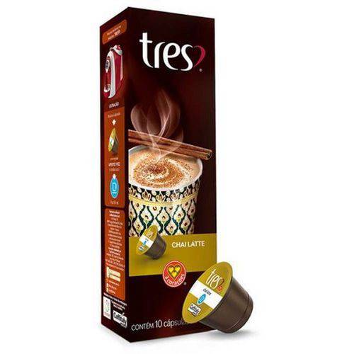 Assistência Técnica, SAC e Garantia do produto Cápsulas de Chá Chai Latte 3 Corações - 10 Un