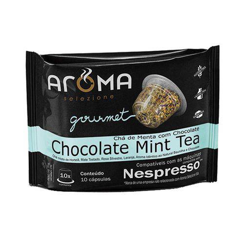 Assistência Técnica, SAC e Garantia do produto Cápsulas de Chá Compatíveis com Nespresso Menta com Chocolate Aroma - 10 Un.