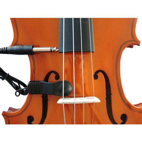 Assistência Técnica, SAC e Garantia do produto Captador Piezo P/ Violino com Clip + Plug P10 - Ecp-50