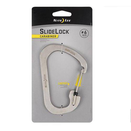 Assistência Técnica, SAC e Garantia do produto Carabiner Trava Slidelock #6 em Aço Inoxnite Ize